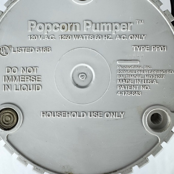 Popcorn Pumper Air Pop Popcorn Machine - Picture 6 of 6